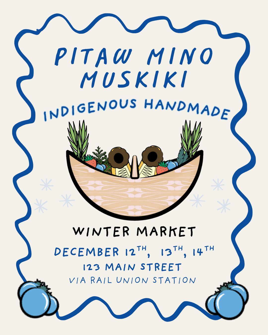 4th Annual Pitâw Mīno Muskîki Indigenous Handmade Holiday Market